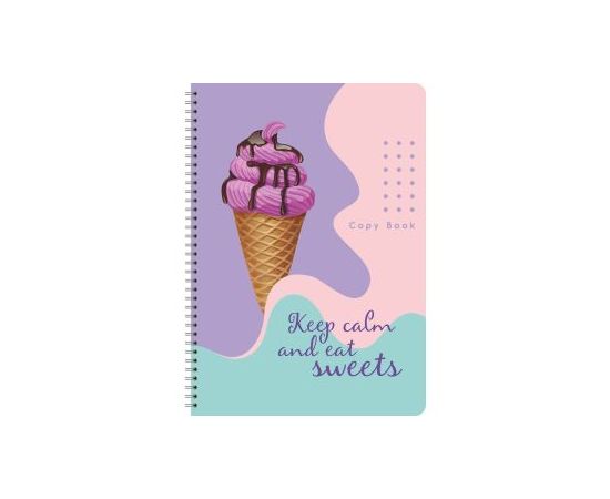 Тетрадь 80 л А4 клетка спираль "So Sweety