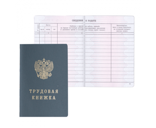 Трудовая книжка, Гознак