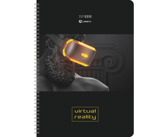Тетрадь 80 л А4 клетка спираль "Virtual Reality №2