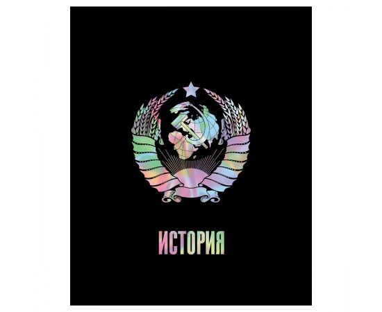 Тетрадь предметная 48л. BG "Точка РУ" - История, матовая ламинация, тиснение голографической фольгой