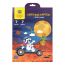 Картон цветной А5, Мульти-Пульти, 7л., 7цв., с блестками, "Енот в космосе" КЦб7А5_38716