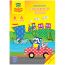 Картон цветной А4 6 л (6 цветов) "Енот в волшебном мире", узор "Для мальчиков" мелованный