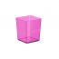 Настольная подставка-стакан для канцелярских принадлежностей 1 отделение, розовый Base Glitter Erich