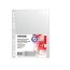 Вставка в сегрегатор А4 глянцевая 30 мкм 100 шт. в упаковке (до 50 листов) Office Products/20