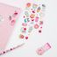 Наклейки гелевые MESHU "Cute sweets", 10*22см