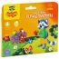 Пластилин Мульти-Пульти "Енот в лесу", 08 цветов, 120г, восковой, со стеком, картон, европодвес ВП_1